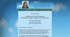 Desktop Screenshot of caroltwitchell.com